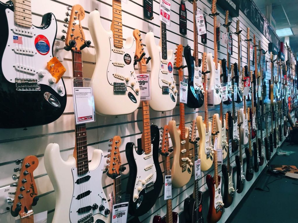 Types of deals fender guitars